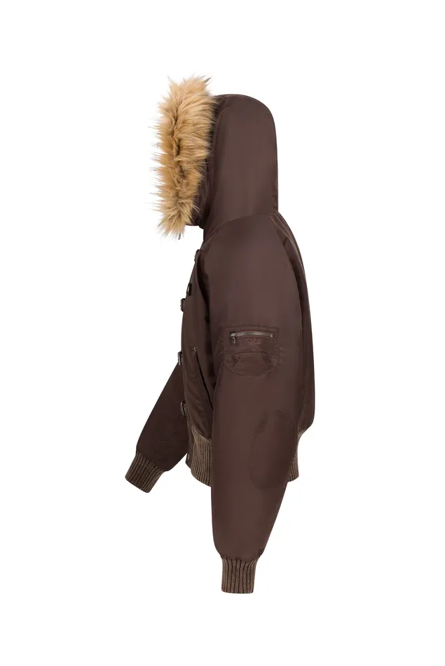 Shop Brown Jet Jacket Women Outerwear Jaded London