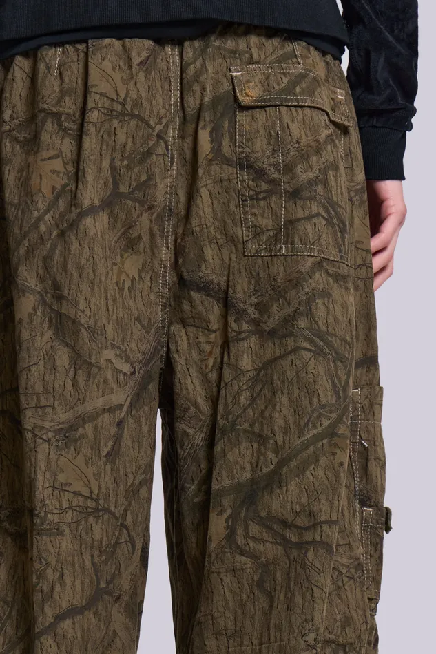 Shop Forest Camo Parachute Pants Bestsellers Jaded London Men
