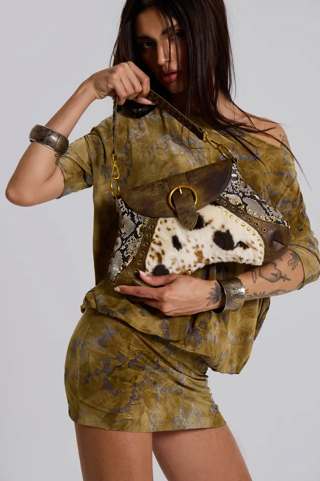 Shop Ophidian Devore Backless Mini Dress Women Dresses Jaded London
