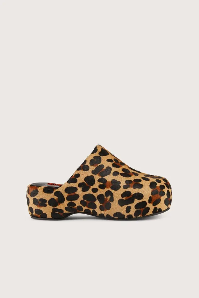 Shop Simon Miller BUBBLE CLOGS Bubble Clog Cheetah Scramble
