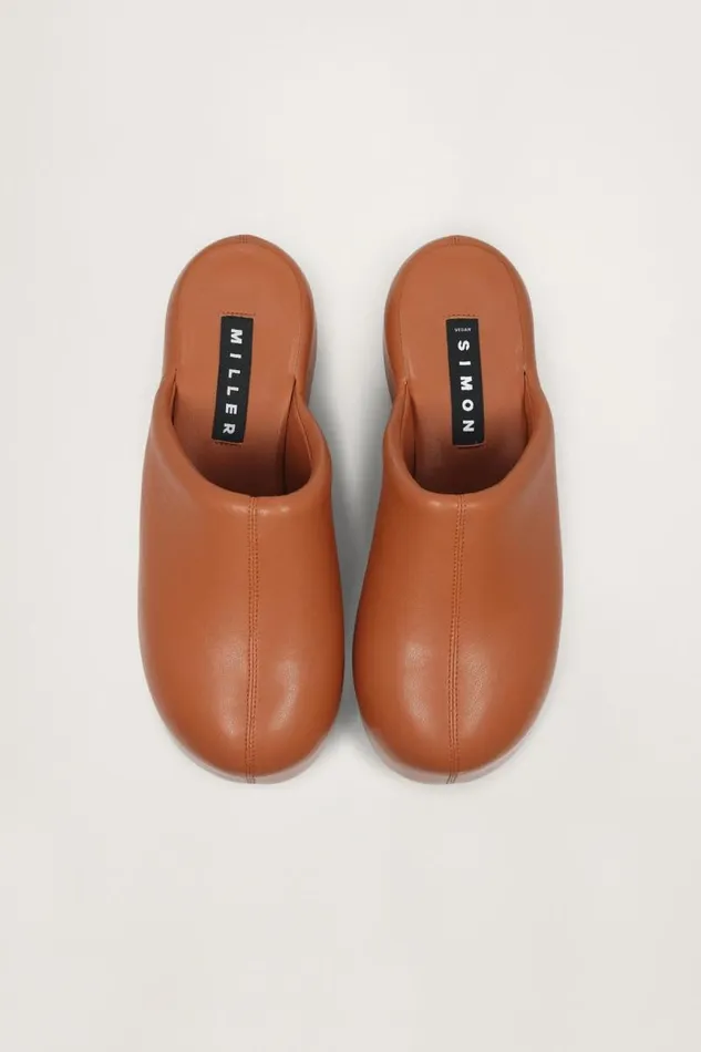 Shop Simon Miller BUBBLE CLOGS Platform Bubble Clog Caramel