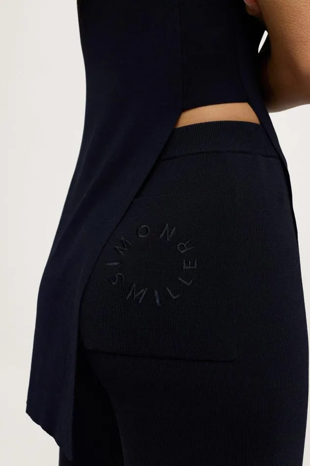 Shop Simon Miller KNITWEAR Knits By Jabber Pant Black