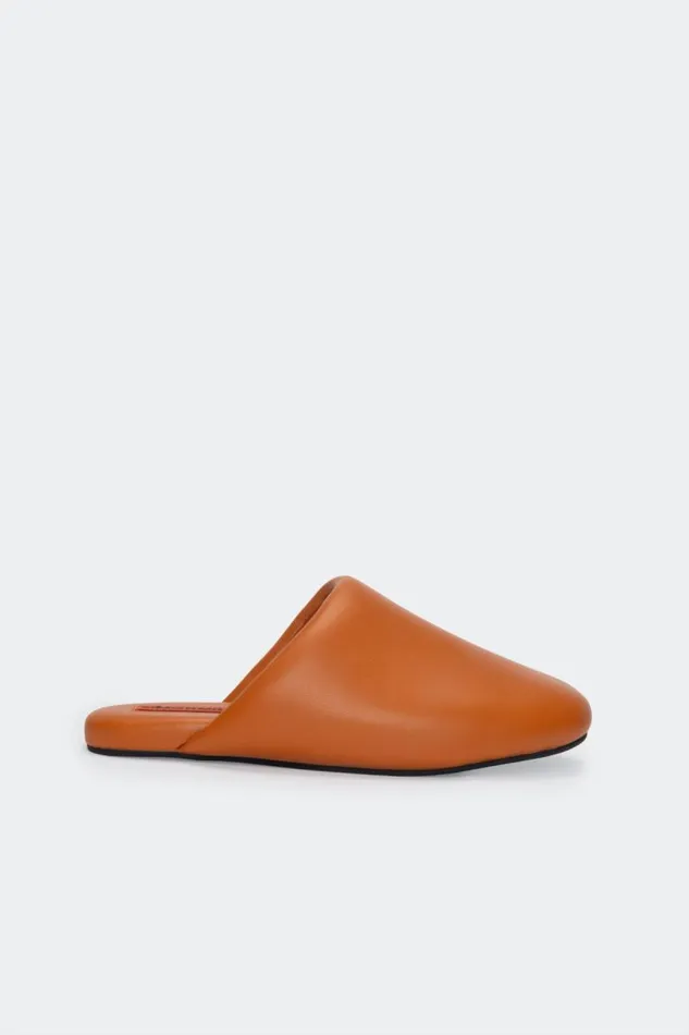 Shop Simon Miller SANDALS Bubble Slipper Sepia Brown