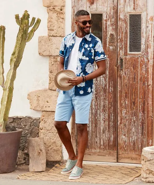 Shorts Apparel Sensational Summer Shorts Dirty RoseOceanBlueWhite Joebrowns Shorts Apparel Sensational Summer Shorts Dirty RoseOceanBlueWhite Joebrowns