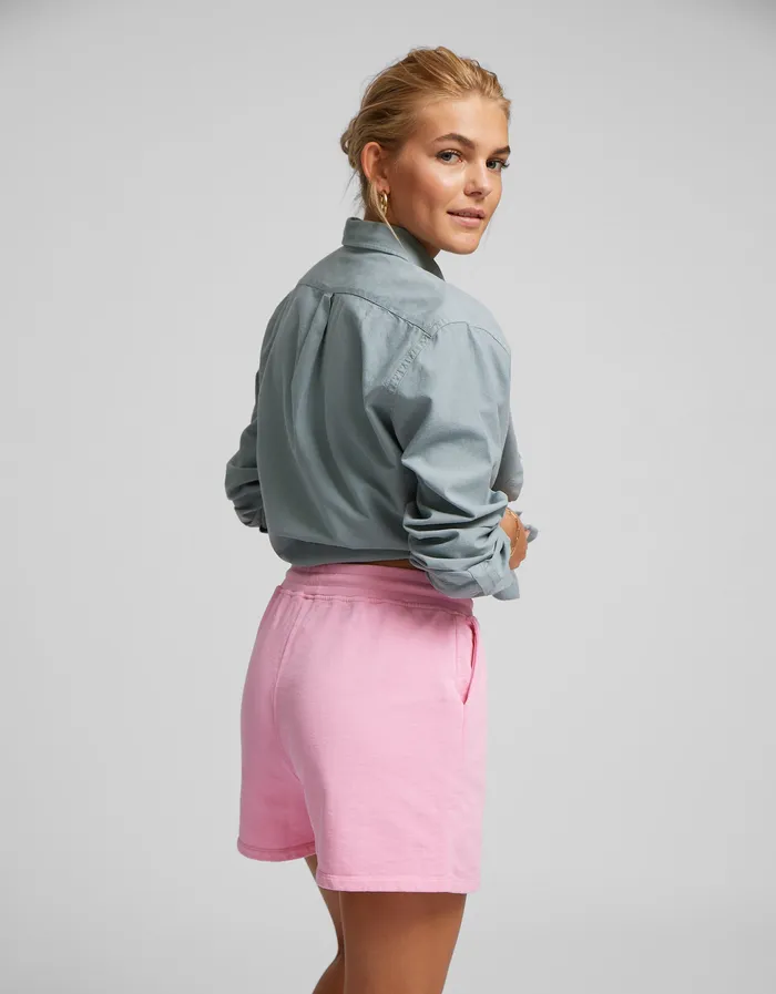 Shorts Colorfulstandard Women Women Organic Sweatshorts 8211 Cloudy Grey