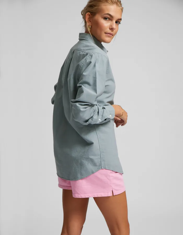 Shorts Colorfulstandard Women Women Organic Sweatshorts 8211 Cloudy Grey