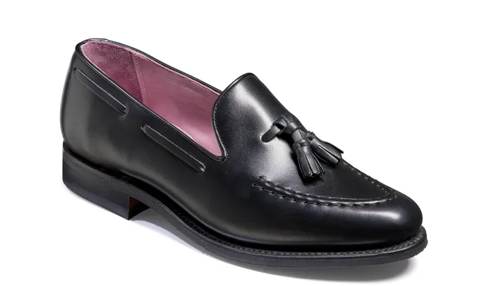 Sienna 8211 Black Calf Women Barker Shoes Womens Loafers