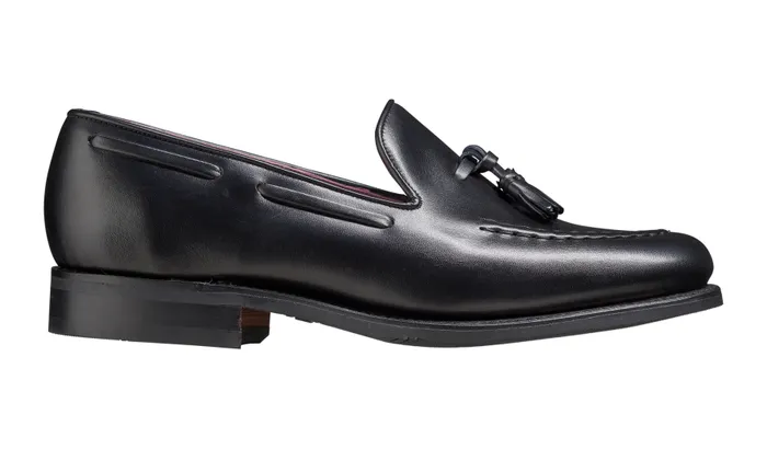 Sienna 8211 Black Calf Women Barker Shoes Womens Loafers