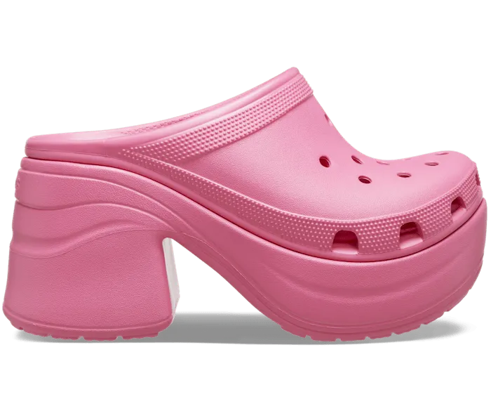Siren Clog Hyper Pink Women Crocs Platforms 038 Wedges