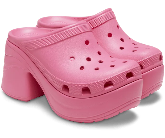 Siren Clog Hyper Pink Women Crocs Platforms 038 Wedges