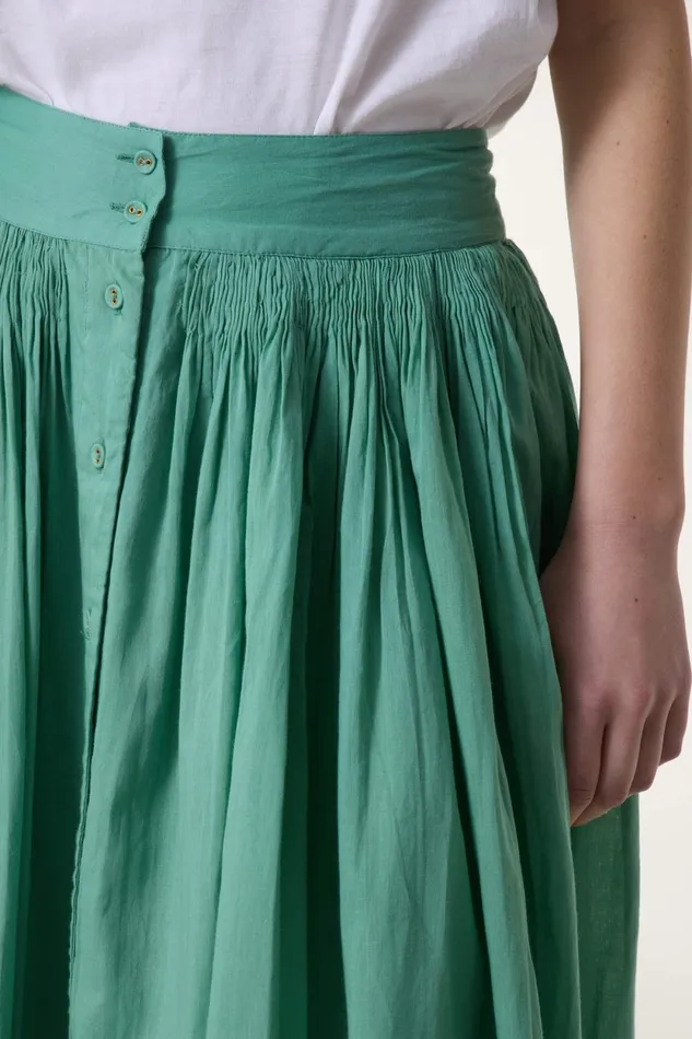 Skirts and Shorts Women Leon and Harper Jiotto Plain Skirt Celadon