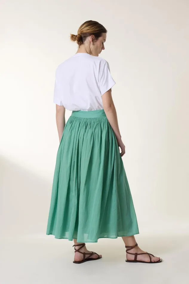 Skirts and Shorts Women Leon and Harper Jiotto Plain Skirt Celadon