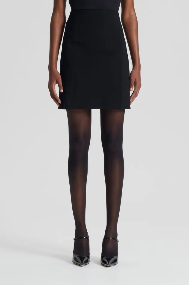 Skirts ITALIAN MILANO KNIT SKIRT BLACK 8211 Scanlan Theodore Women