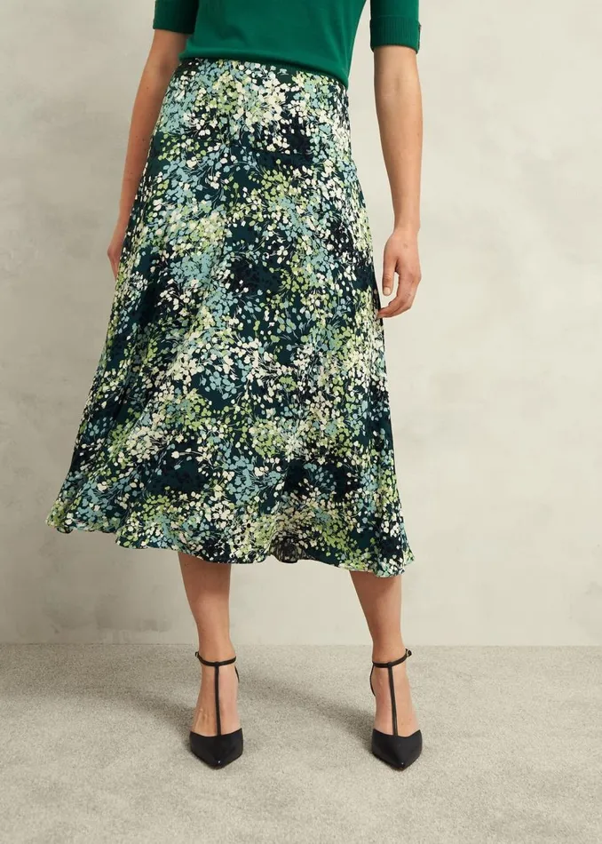 Skirts Women HOBBS Kiara Skirt Green Multi