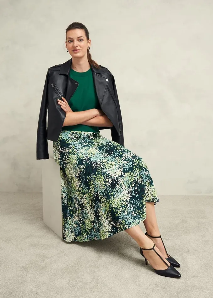 Skirts Women HOBBS Kiara Skirt Green Multi