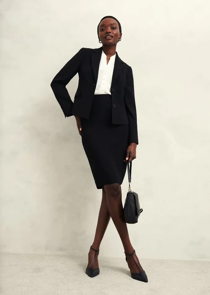 Skirts Women HOBBS Petite Maya Skirt Black