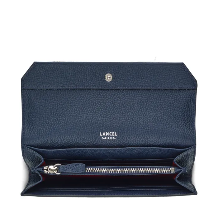 Slim Flap Wallet Petrol Women Lancel Wallet Slim Flap Wallet Petrol Women Lancel Wallet