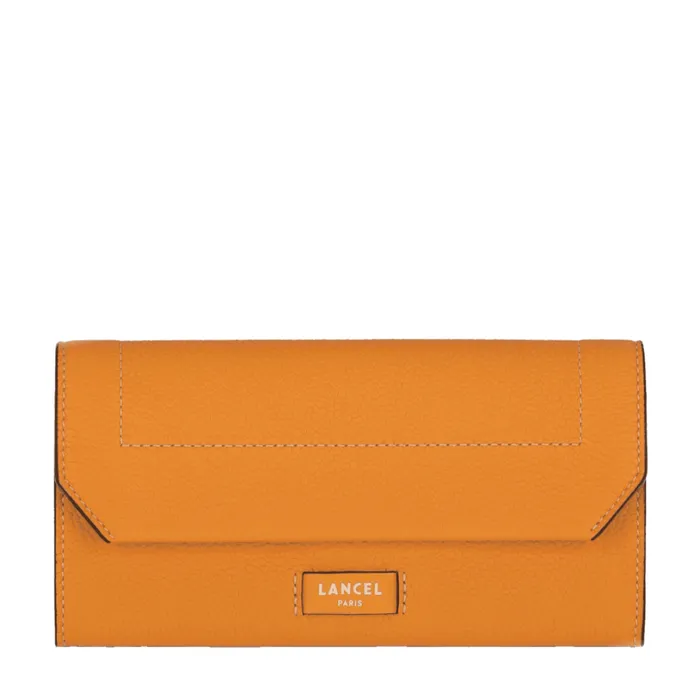 Slim Wallet With Flap Mandarin Women Lancel Wallet