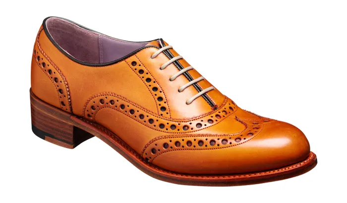 Sloane 8211 Cedar Calf Women Barker Shoes Womens Brogues
