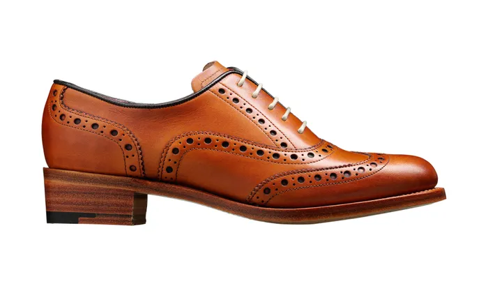 Sloane 8211 Cedar Calf Women Barker Shoes Womens Brogues
