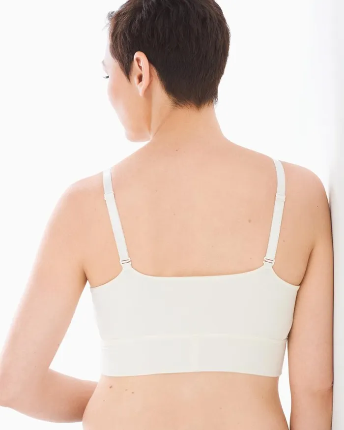 Soma AnaOno Leslie Wireless Comfort Bra Ivory Women Bras