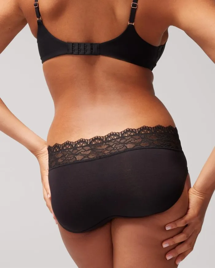 Soma Embraceable Super Soft Enchanting Lace Hipster Into The Groove Mini Ws Women Panties