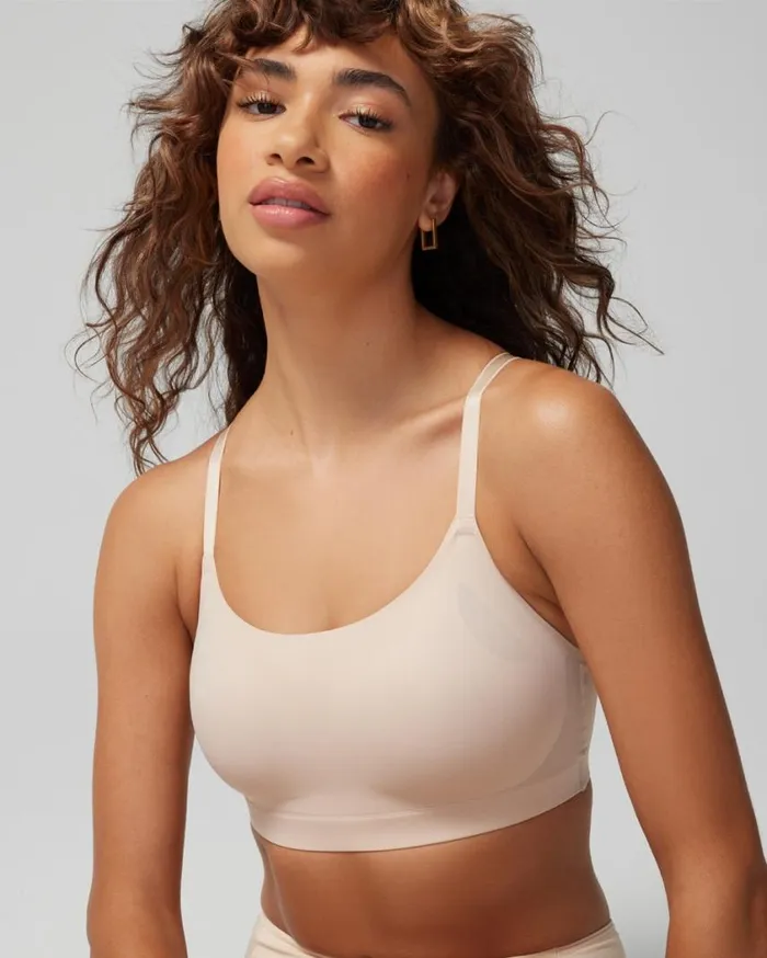 Soma Enbliss Luxe Adjustable Bralette Hush Women Bras