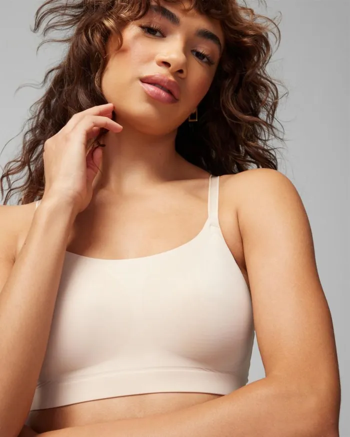 Soma Enbliss Luxe Adjustable Bralette Hush Women Bras