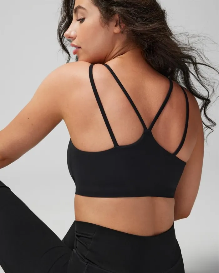 Soma Longline Yoga Bra Earl Gray Women Bras