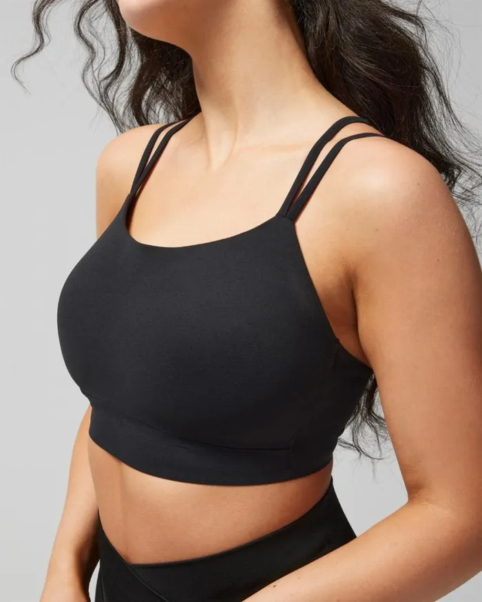 Soma Longline Yoga Bra Earl Gray Women Bras