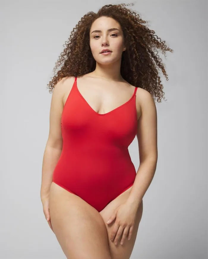 Soma Soma Swim Deep Plunge OnePiece Sunset Women Swim