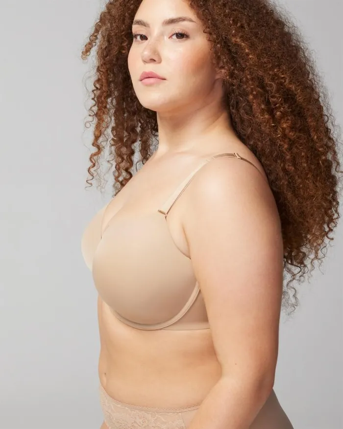 Soma Vanishing 360 Perfect Coverage Bra Porcelain Women Bras