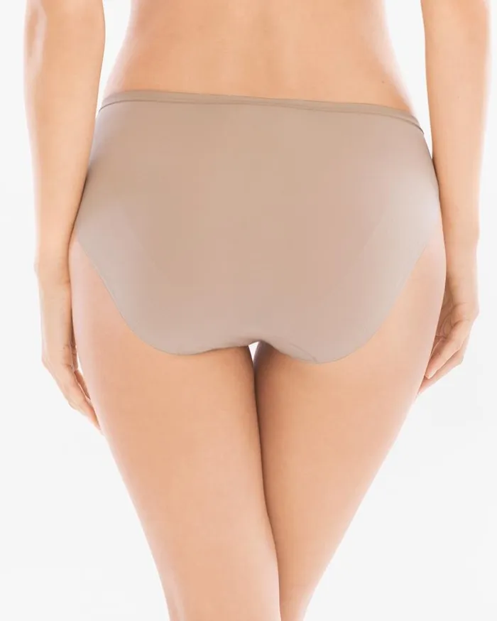 Soma Vanishing Edge Microfiber Hipster 5 Pack Lemon Squeeze Multipack Women Panties