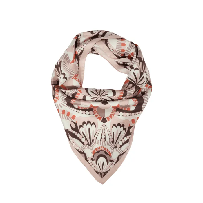Square 70 Multico Nude Women Lancel Silk Square And Headband Square 70 Multico Nude Women Lancel Silk Square And Headband