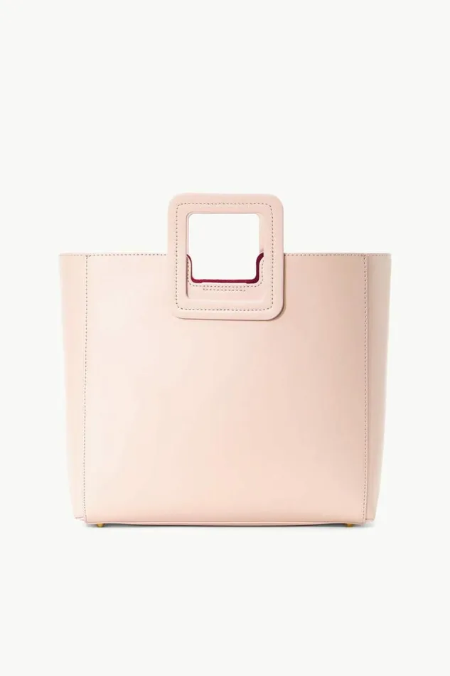 STAUD Custom Handbags CUSTOM SHIRLEY LEATHER BAG Blush 8211 Women