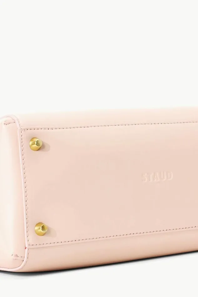 STAUD Custom Handbags CUSTOM SHIRLEY LEATHER BAG Blush 8211 Women