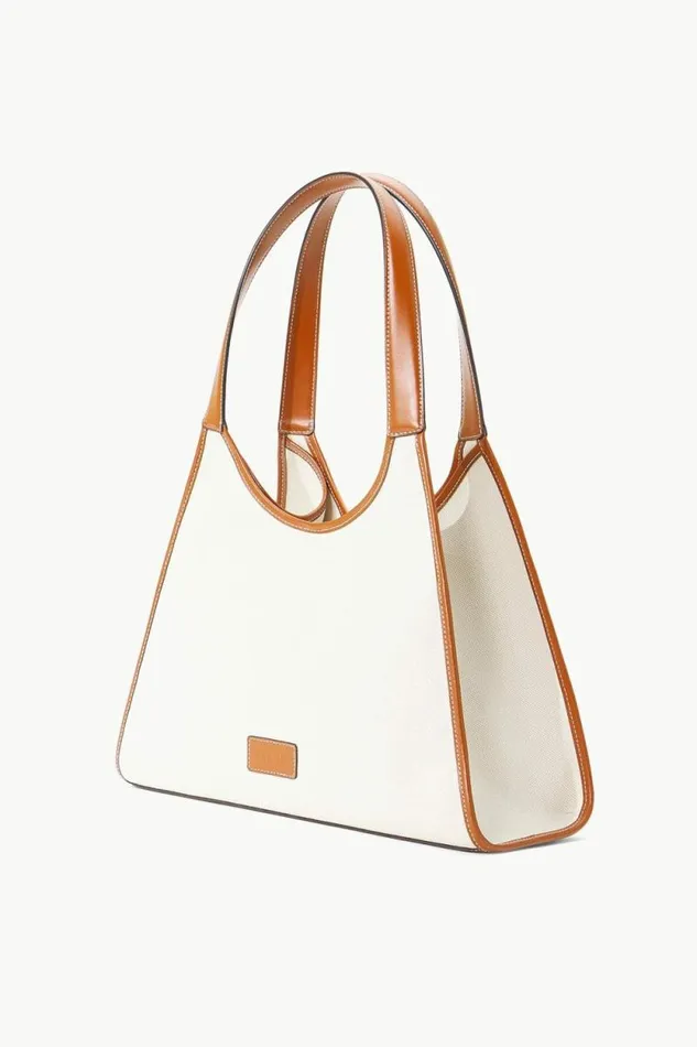 STAUD Custom Handbags CUSTOM X CBONZ SOFT REY BAG Cream Tan 8211 Women STAUD Custom Handbags CUSTOM X CBONZ SOFT REY BAG Cream Tan 8211 Women