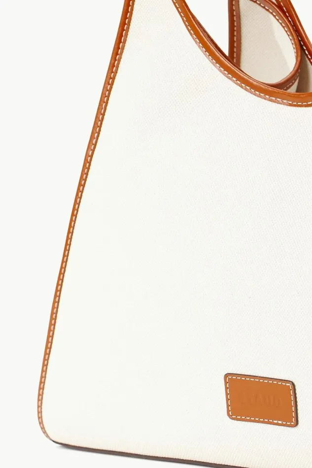 STAUD Custom Handbags CUSTOM X CBONZ SOFT REY BAG Cream Tan 8211 Women STAUD Custom Handbags CUSTOM X CBONZ SOFT REY BAG Cream Tan 8211 Women