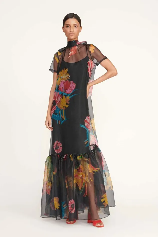 STAUD Dresses CALLUNA DRESS First Bloom Night 8211 Women