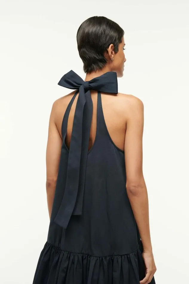STAUD Dresses MAXI MARLOWE DRESS Navy 8211 Women