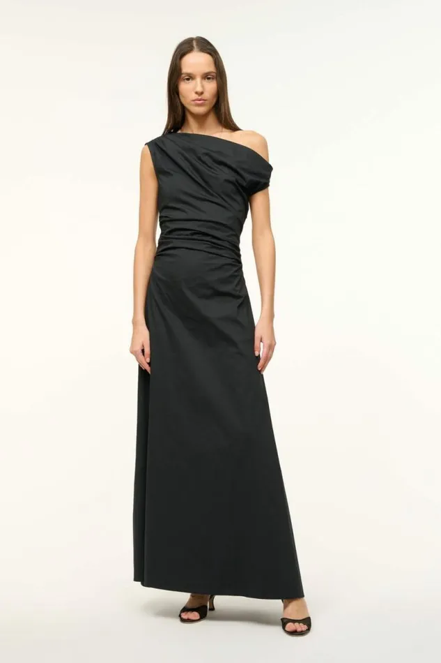 STAUD Dresses MAXI PHARE DRESS Black 8211 Women