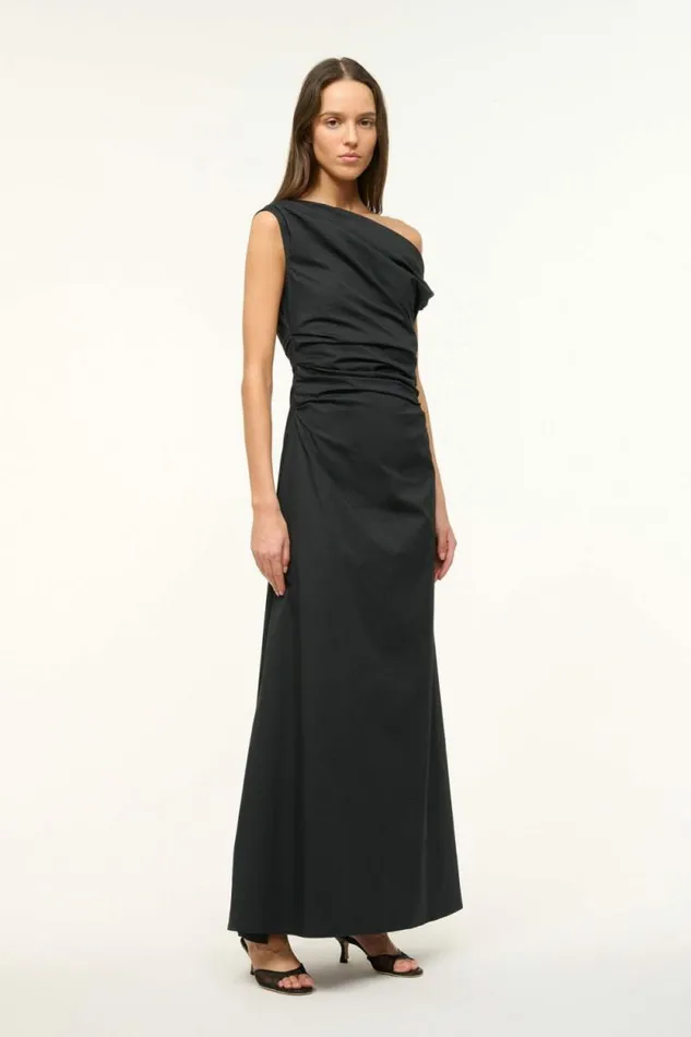 STAUD Dresses MAXI PHARE DRESS Black 8211 Women