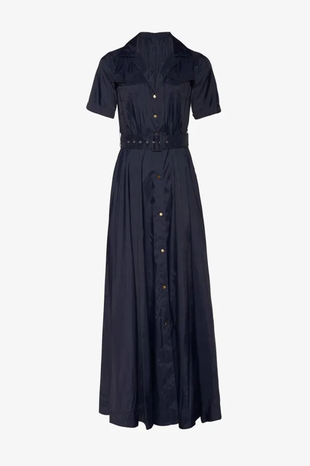 STAUD Dresses MILLIE DRESS Navy 8211 Women