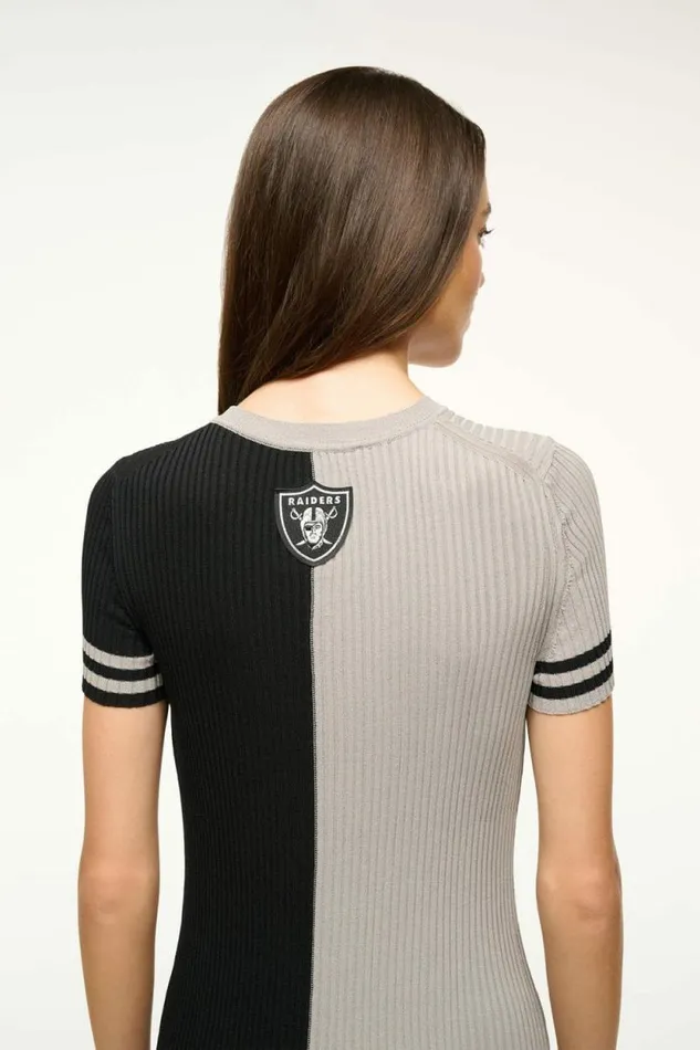 STAUD Dresses THE NFL COLLEEN DRESS Raiders 8211 Women