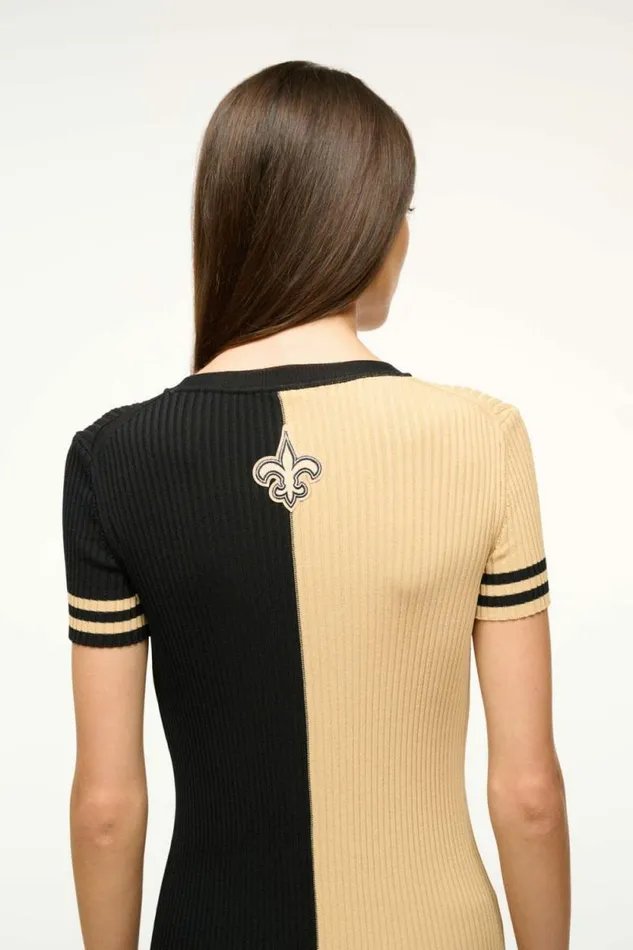 STAUD Dresses THE NFL COLLEEN DRESS Saints 8211 Women STAUD Dresses THE NFL COLLEEN DRESS Saints 8211 Women