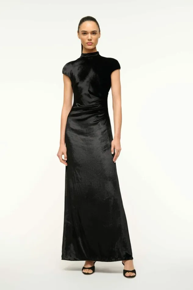 STAUD Dresses TINA DRESS Black 8211 Women