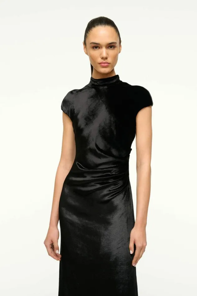 STAUD Dresses TINA DRESS Black 8211 Women