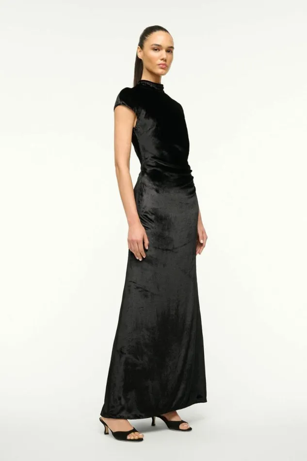 STAUD Dresses TINA DRESS Black 8211 Women