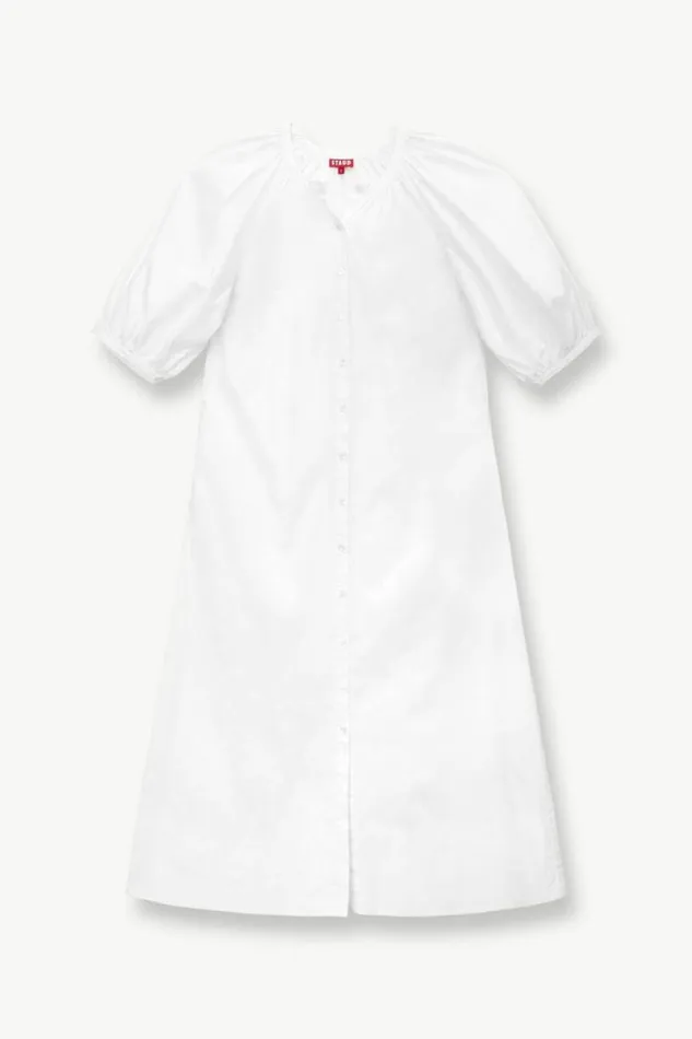 STAUD Dresses VINCENT DRESS White 8211 Women