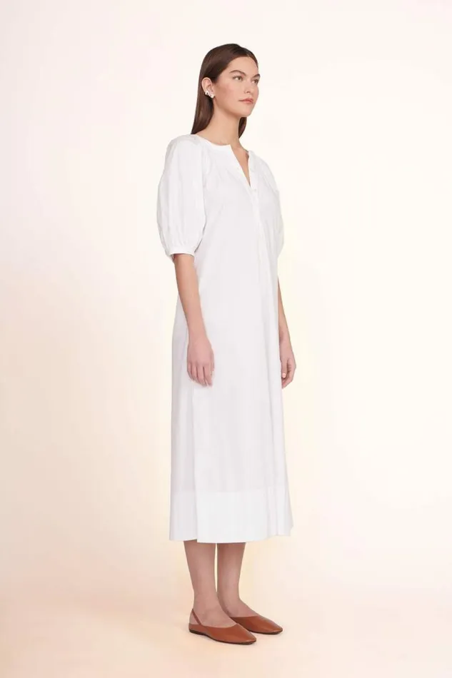 STAUD Dresses VINCENT DRESS White 8211 Women